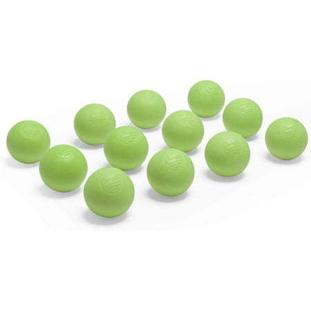 Champion Sports Lacrosse Balls: Official Size Sporting Goods Equipment for Professional College & Grade School Games Practices & Recreation – NCAA NFHS and SEI Certified – 12-Pack – Green