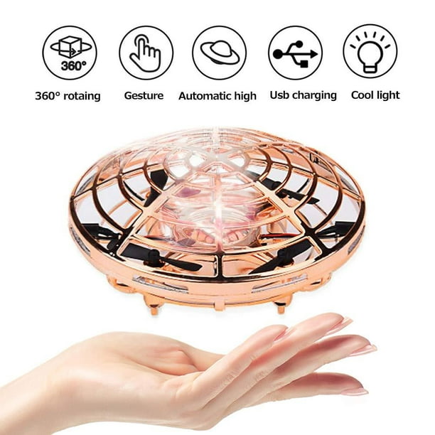 PerfectPromise UFO Flying Toys for Kids, Hand Controlled ...