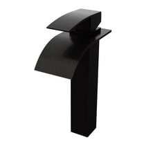 Novatto ECLIPSE GF-136ORBWS Single Handle Watersaver Vessel Faucet, Oil Rubbed Bronze