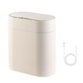 thumbnail image 1 of Bote de basura ELPHECO de 9,5 L con tapa, sensor de movimiento, recargable, 1 of 1