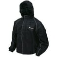 thumbnail image 2 of Frogg Toggs Men's Road Toad Reflective Jacket | Lime with Frogg Eyzz | Size 2X, 2 of 3