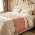 thumbnail image 1 of Bed Runner Bed Scarf Bed Throw Bed Runner For 1.5m Beds 24x83 Inch Bed Decoration Scarf For Bedroom Hotel, 1 of 6