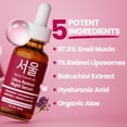 thumbnail image 3 of Sérum nocturno SeoulCeuticals con 1% de retinol coreano con mucina de caracol, 3 of 8