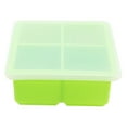 thumbnail image 1 of EIGTHTAIL Silicone Freezing Tray with Lid Soup Cube Tray Silicone Freezer Container Freeze & Store Soup  Broth  Sauce - black, 1 of 5