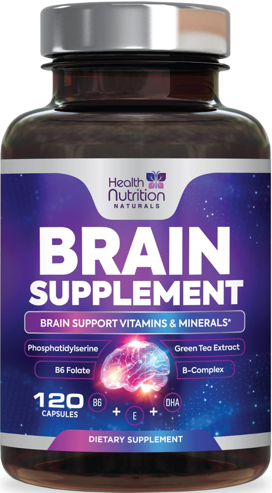 Brain Supplement For Memory, Focus, Concentration, Clarity, Energy