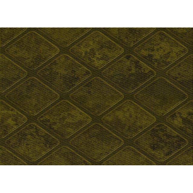 Ahgly Company Machine Washable Indoor Rectangle Transitional Dark Bronze Brown Area Rugs, 2' x 4'
