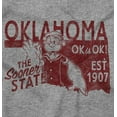 thumbnail image 2 of Popeye Oklahoma OK Local State Pride Hoodie Sweatshirt Women Men Brisco Brands S, 2 of 5