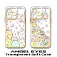thumbnail image 2 of Cute Sumikko Gurashi Hot Cartoon Phone Case For iPhone 15 14 13 12 11 Mini Pro Max XR XSMax 7 8 Plus SE20 Transparent Cover FJH, 2 of 7