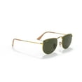 thumbnail image 4 of Ray-Ban 0RB3958 919631 Elon Square Gold Sunglasses for Womens, 4 of 5