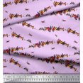 thumbnail image 3 of Soimoi Cotton Poplin Fabric Colorful Bird Print Fabric by Yard 42 Inch Wide, 3 of 3
