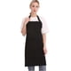 thumbnail image 1 of Professional Adjustable Black 100% Cotton Apron with 2 Pockets Cooking Kitchen Chef Women Men Apron for Home Kitchen, Restaurant, Cafe, Baking Gardeni, 1 of 5