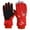Red, variant on Virmaxy 8-12 Years Kids' Cartoon Print Thick Lanyard Windproof Winter Gloves with Safety Lanyard for Skiing Biking Outdoor Play