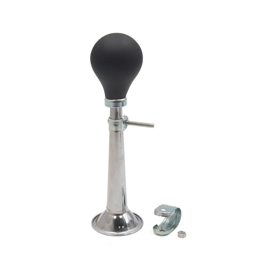 Black Rubber Bulb 7/8 Inch Handlebar Dia. Bike Bicycle Air Horn Bugle Trumpet