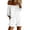 Gray, variant on Women's Retro Denim Romper with Off-Shoulder Neckline and Functional Side Pockets, Soft Stretch Fabric for All Day Comfort Black L