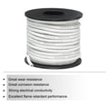 thumbnail image 3 of Silicona Cable 14AWG Blanco Carrete 12m Eléctrico Estañado Cobre Estándar Alta-Temperatura Conexión Cable para Coche Modelo Manipulador Electrodomésticos Aparatos, Bricolaje, 3 of 7