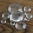 thumbnail image 1 of 6 mm 8 mm 10 mm 12 mm 14 mm 16 mm 18 mm 20 mm 25 mm 30 mm 35 mm Cabujón de vidrio transparente con parte posterior plana redonda, alta calidad, promoción al por mayor Tan Jianjun unisex, 1 of 1