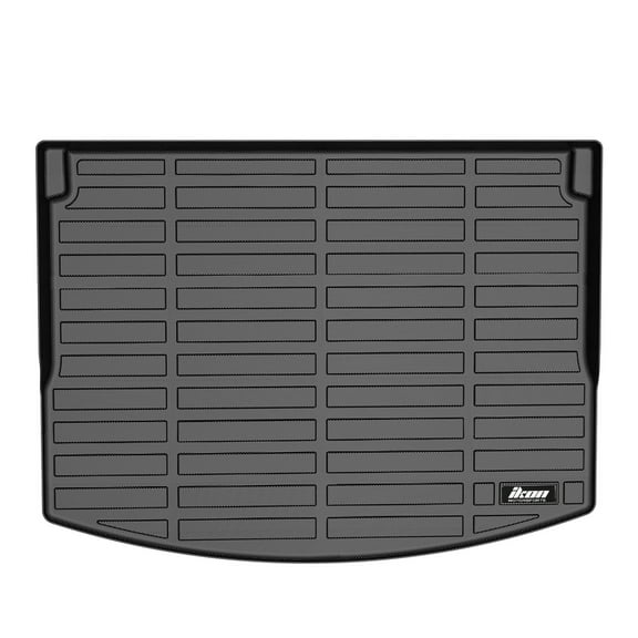 Ikon Motorsports 3D TPE Cargo Trunk Liner Compatible with 2021-2025 Chevrolet Trailblazer Custom Fit All Weather Protection Heavy Duty Rear Trunk Tray Cargo Mats Protector Black