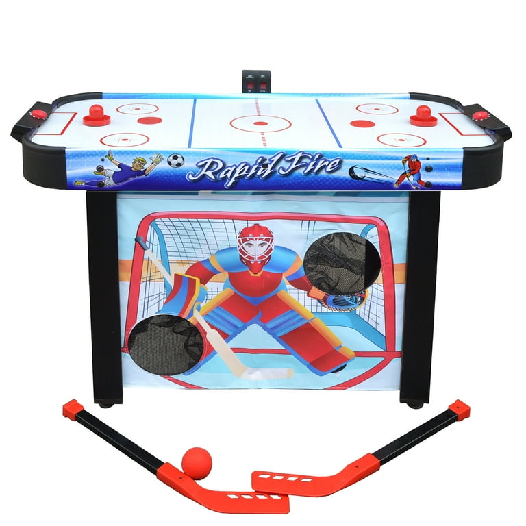 Hathaway Rapid Fire 3-in-1 Multi-Game Hockey Table, 42-in