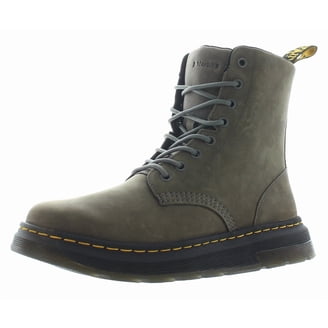 Dr. Martens Mens 1460 Mono Leather Solid Combat Boots Black  display picture 2