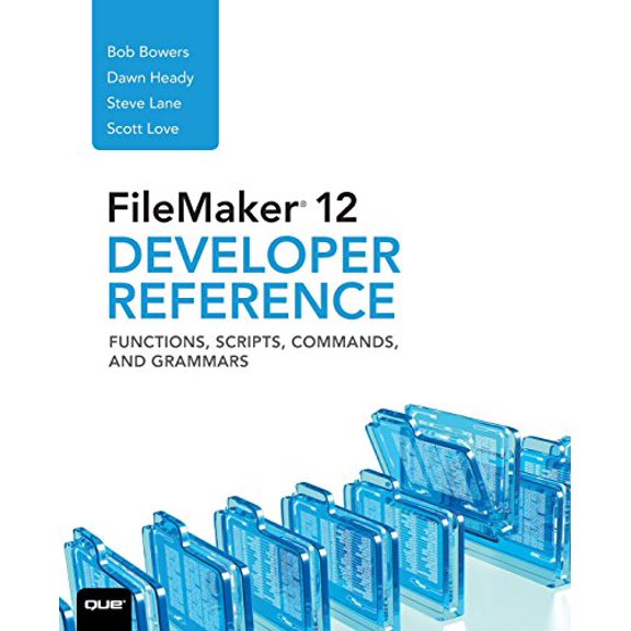 Pre-Owned FileMaker 12 Developers Reference: Functions, Scripts, Commands, and Grammars (Paperback)