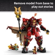 LEGO NINJAGO The Fire Knight Mech Building Set - Model Kit with Kai Minifigure from Legends Monstrosity - Teen Room Decor - Gift for Teenage Boys and Girls, Ages 14+ 71846