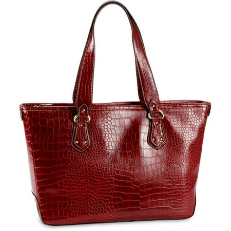Download Mock-Croc Laptop Tote Bag - Walmart.com