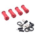 thumbnail image 1 of Vogacara Adaptador de extensión de cubo de coche RC, extensión de accionamiento hexagonal de 12mm de longitud, adaptadores de extensión de Kits de construcción modelo rojo, 1 of 6