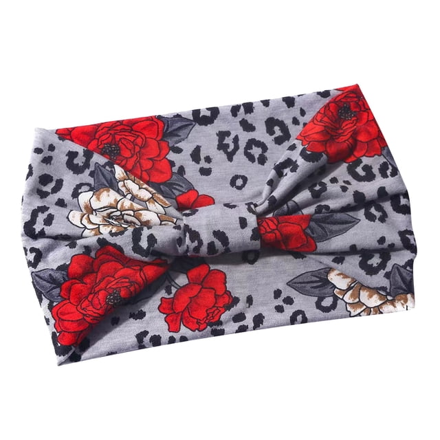 Fiudx Diademas Elegantes, Turbante de Poliéster Suave, Bandas Elásticas, Accesorios Deportivos Antideslizantes, Moda Deportiva, Regalo Elegante para Mujer, Diseño Ligero.