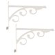 thumbnail image 1 of 2 Unids de Soporte de Estante Para Montaje En Pared De Triángulo, Soporte Para Colgar , Blanco - 15x20cm Sunnimix Soporte de estante de pared, 1 of 8