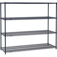 thumbnail image 2 of Nexel 5 Tier Wire Shelving Starter Unit, 72"W x 24"D x 63"H, 2 of 4