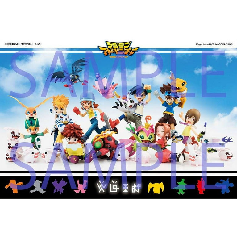 デジモン デジタマ ミニフィギュア 8種セット 8 Pcs/Set Digimon Adventure Figure Selected Children Cos