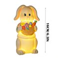 thumbnail image 3 of Lighted Easter Bunny, 6" Rabbits with Lights, Light Up Easter Basket Rabbits Easter Gift, Party Favor Figurine for Spring Tabletop Holiday Room, 3 of 6