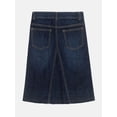 thumbnail image 4 of Wonder Nation Girls Denim Midi Skirt, Sizes 4-18, 4 of 5
