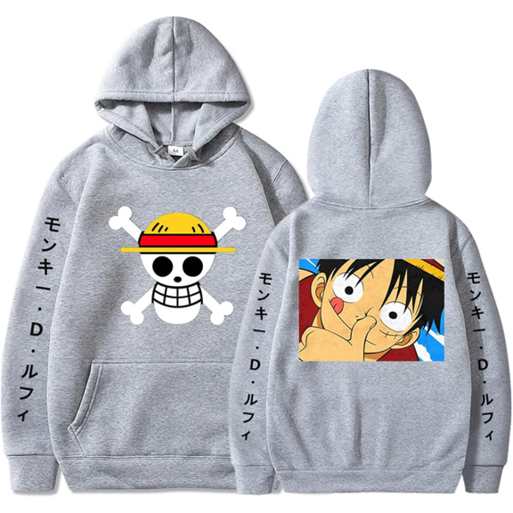 Monkey De Luffy Hoodie Trafal Garr Raucus Pople Costume Sweatshirt Pullover