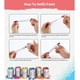 thumbnail image 5 of Pincel de pintura para retoque rellenable, kit de reparación de muebles para paredes, bolígrafos de retoque de pintura rellenables, pinceles para paredes, fácil de limpiar, adecuado para mantenimiento, 5 of 7