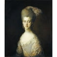 thumbnail image 3 of Thomas Gainsborough 20x23 Black Modern Framed Museum Art Print Titled - Mrs. Paul Cobb Methuen (C. 1776-1777), 3 of 5