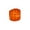 Orange, variant on Craft County Textured Ball Beads – Multiple Colors & Packs – Beadwork, Macrame, Jewelry – Various Sizes for Bead
