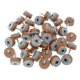 thumbnail image 1 of 40 Protectores De Suelo Deslizantes Con Almohadilla De Fieltro Atornillable Para Patas De Madera De Silla, Mesa Y Sofá (F24Mm O 0,95 Pulgadas), Color Marrón, 1 of 5