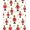 Red, Pattern 1, variant on ODIKA 2x3 Machine Washable Non-Slip Area Rug, Watercolor Nutcracker Holiday Festive Welcome Entrance High Traffic Rug, Red, 506074
