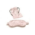 thumbnail image 6 of Mulberry Silk Sleep Eye Mask with Silk Covered Elastic Strap - Pink, 6 of 7