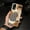 Bronze, variant on KDY-Phone Case For TCL 40XL/40T/T608D/Lively Jitterbug Smart4, Wrist Strap Back Cover Soft case Shockproof Wristband Anti-dust Durable Silicone Commerce Simple Nature Masculine Kickstand