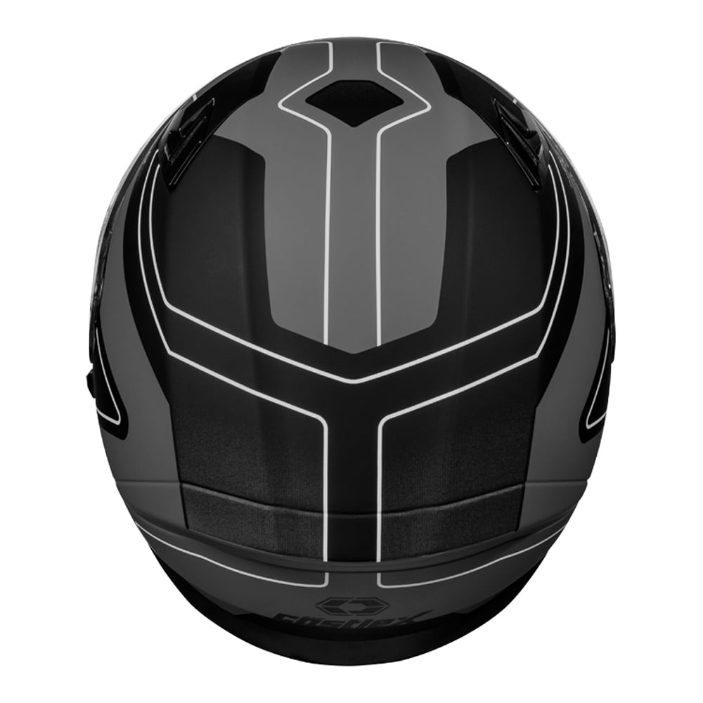Castle X, 36-14179T, Adult Full Face Helmet - Dual Lens Shield - DOT Approved - CX390 - ATLAS - Matte Charcoal/Black, 3X-Large
