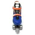 thumbnail image 3 of Chicago Skates Adjustable Boys Quad Roller Skate - Blue/Orange - Size Medium (1-4), 3 of 11
