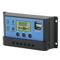 thumbnail image 3 of Solar Charge Controller, Dual USB Output Regulator Solar Charge Discharge Controller, Solar Controller For Industrial Automotive Household Home Car Commercial 10A,20A,30A, 3 of 8