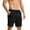 #_002Black, variant on Hogleaql Mens Summer Beach Shorts Dressy Quilted Drawstring Casual Shorts Textured Stretch Loose Workout Shorts with Pockets Complexion XL