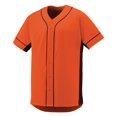 thumbnail image 1 of Camiseta Adulto Slugger NARANJA/ NEGRO M Ropa deportiva Augusta 1660, 1 of 1
