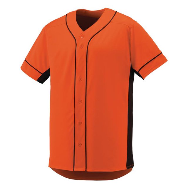 Camiseta Adulto Slugger NARANJA/ NEGRO M Ropa deportiva Augusta 1660