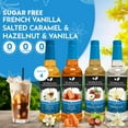 thumbnail image 3 of Syruvia Sugar-Free Variety Pack French Vanilla, Salted Caramel, Hazelnut & Vanilla Flavoring Coffee Syrup, 3 of 8