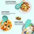 thumbnail image 7 of 33 Pcs Cooking Utensils Set, Silicone Kitchen Gadgets Utensil Set with Wooden Handle  Non-Stick Silicone Cooking Utensils Spatula Set with Holder, 7 of 7