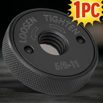 5/8-11 Angle Grinder Flange Nut Quick Release Nut, Angle Grinder Attachments, Grinder Parts, Tool-Less Flange Lock Nut for Quick Change, Replacement